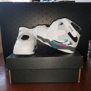 Jordan 8 Retro (TD) Toddler's size 6c